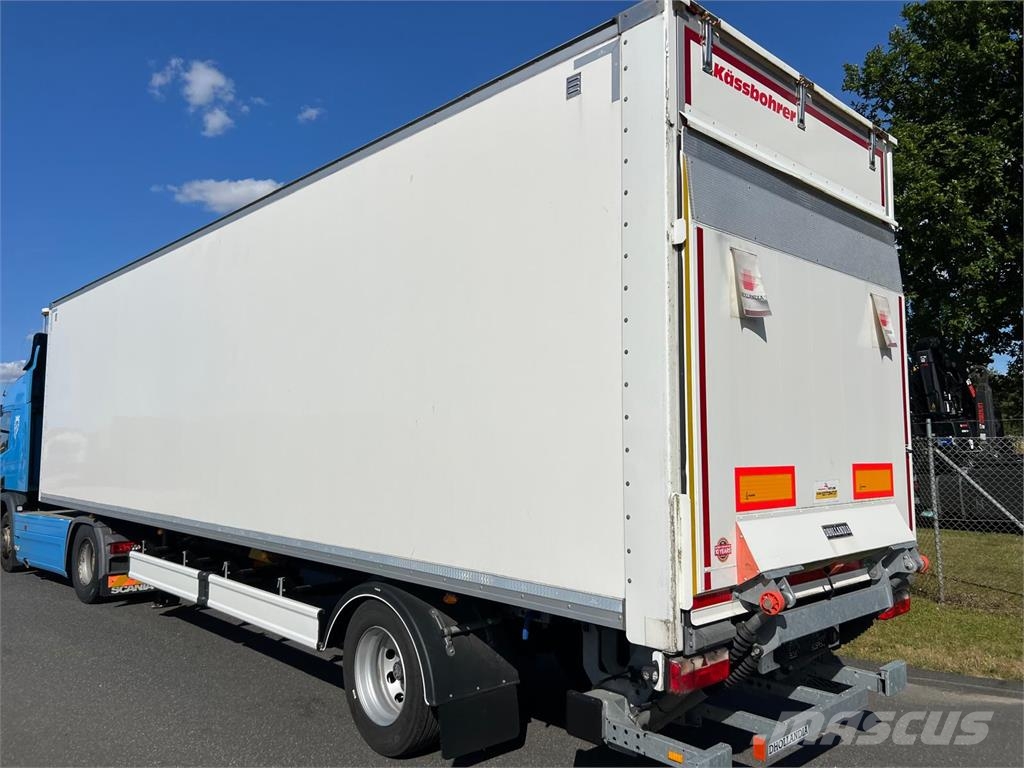 Kässbohrer 11 mtr boks 27 pallers - 2500 kg lift Semirremolques urbanos
