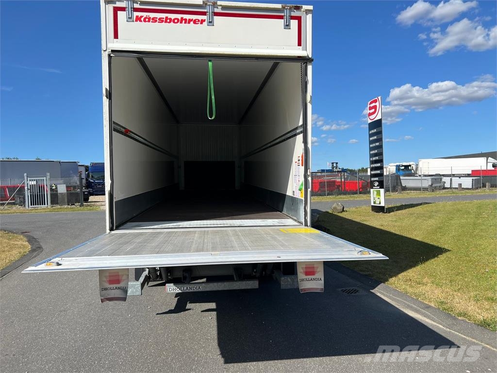 Kässbohrer 11 mtr boks 27 pallers - 2500 kg lift Semirremolques urbanos