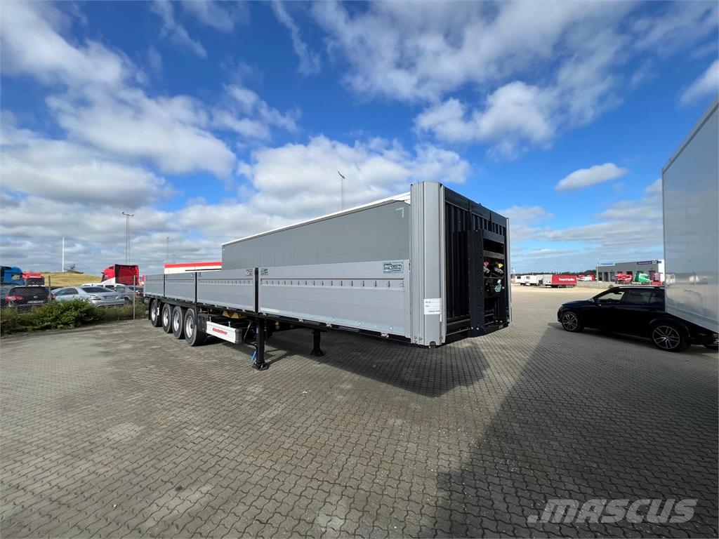 Kässbohrer 13,6 mtr. truck beslag Semirremolques de plataformas planas/laterales abatibles