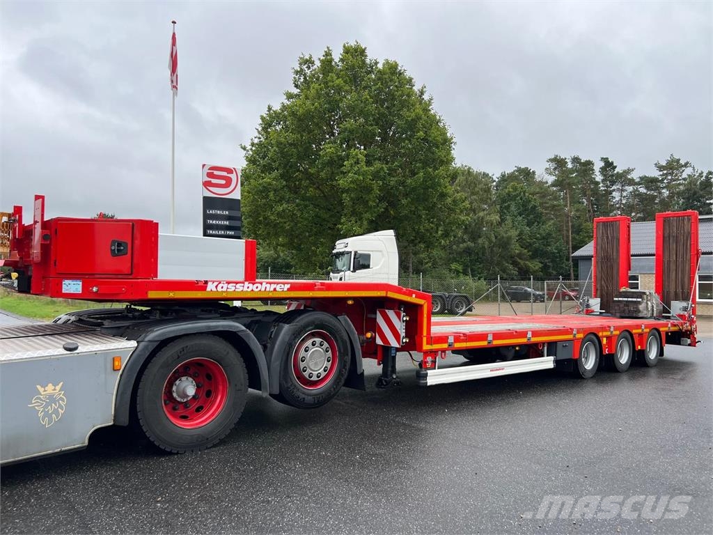 Kässbohrer LB3E 13,6 mtr + 6,2 mtr udtræk - tvangsstyret aksl نصف مقطورات مركبات النقل