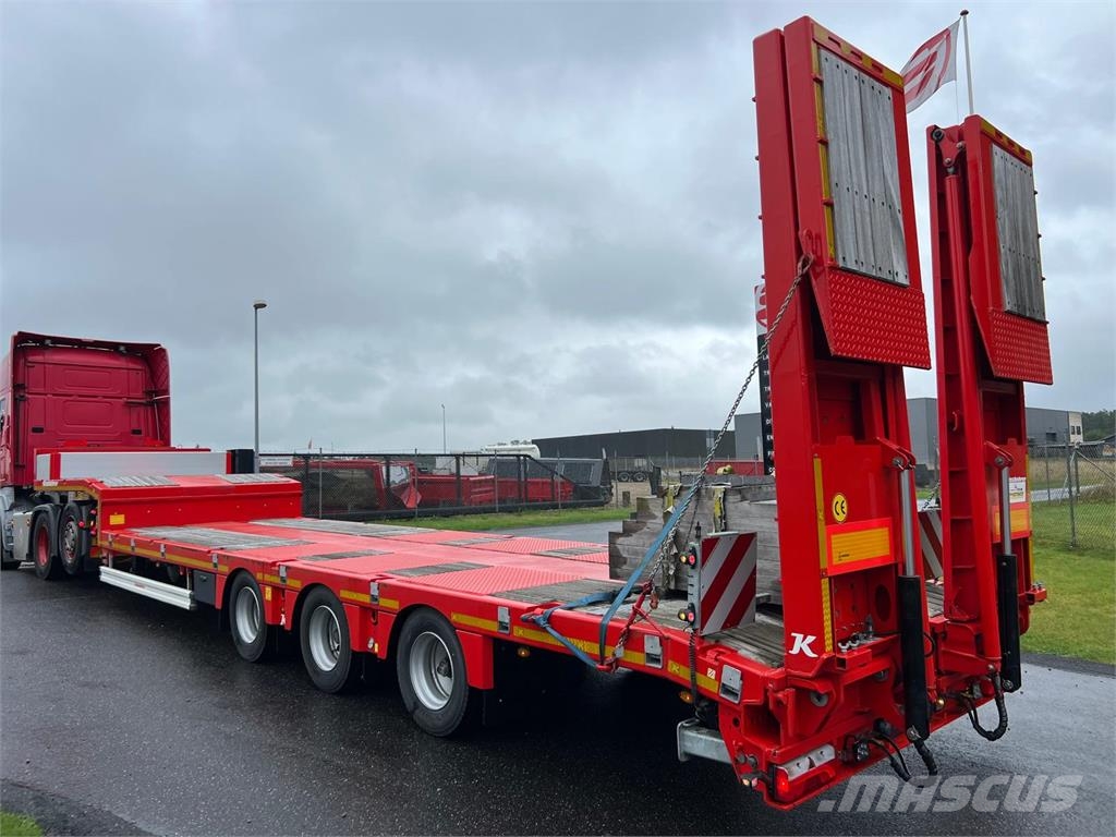 Kässbohrer LB3E 13,6 mtr + 6,2 mtr udtræk - tvangsstyret aksl نصف مقطورات مركبات النقل