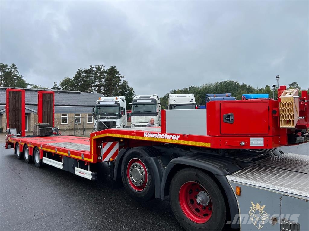 Kässbohrer LB3E 13,6 mtr + 6,2 mtr udtræk - tvangsstyret aksl نصف مقطورات مركبات النقل
