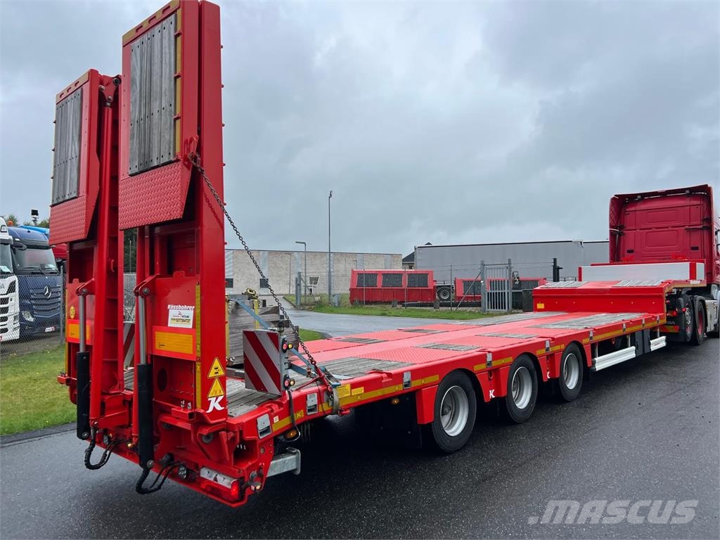 Kässbohrer SLA HS-3 13,6 mtr + 4,5 mtr udtræk + dobbelt rampe Напівпричепи колесного транспортного засобу