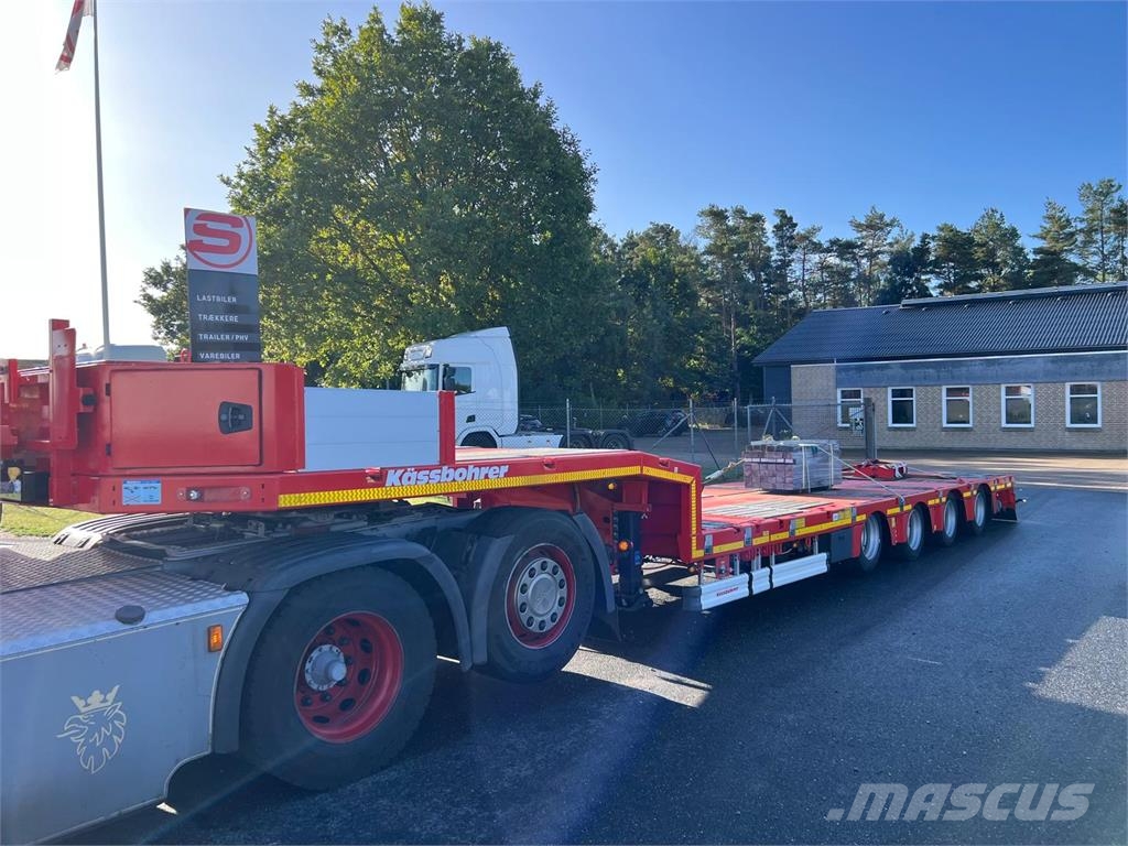 Kässbohrer SLA J4 13,6 mtr + 6,2 mtr udtræk Járműszállító félpótkocsik