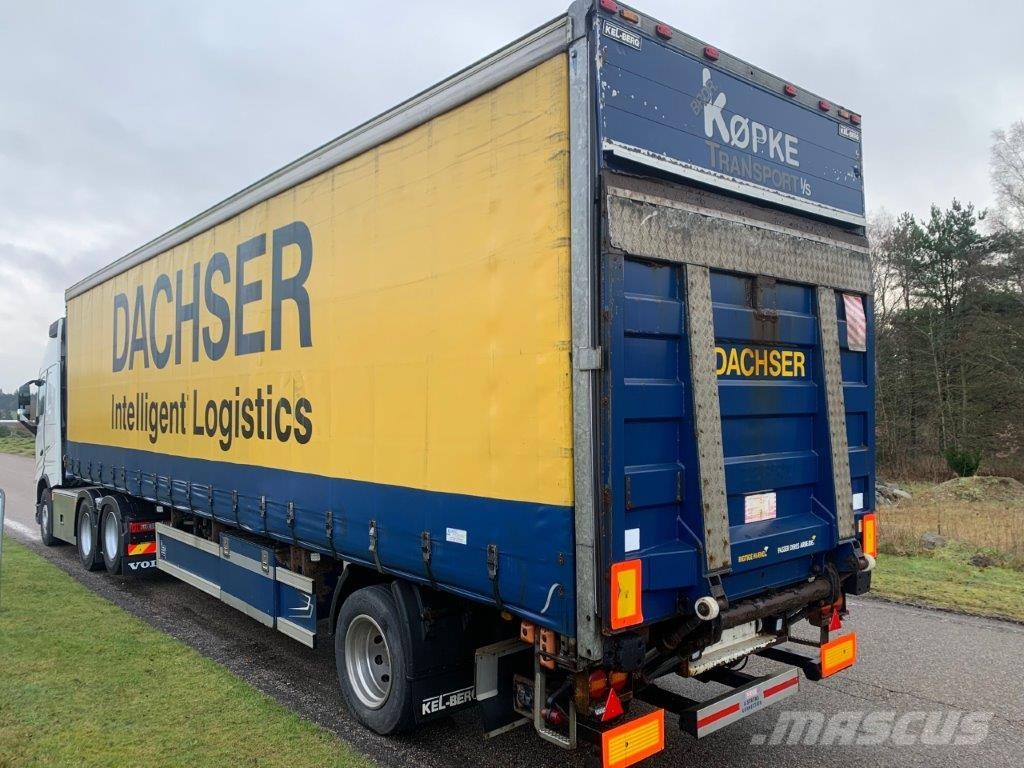Kel-Berg 11 mtr - 27 pallers City Gardin - lift Citytrailers