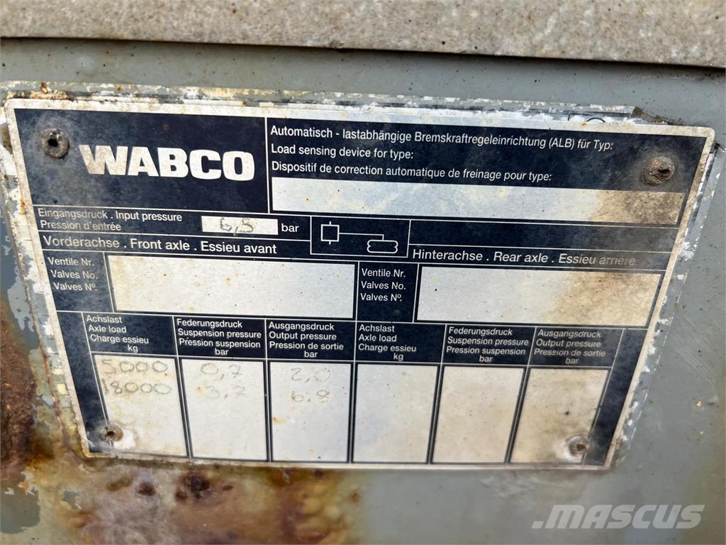 Kel-Berg 18 ton - rundbue alu kasse + Hardox Andere Anhänger