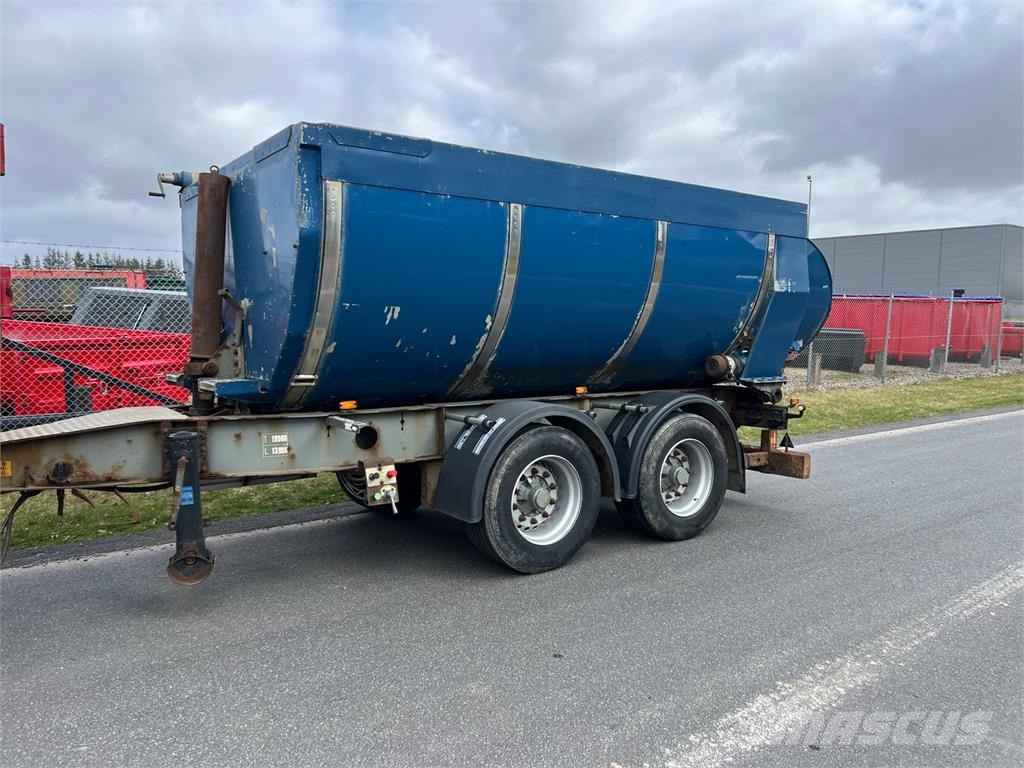 Kel-Berg 18 ton - rundbue alu kasse + Hardox Andere Anhänger