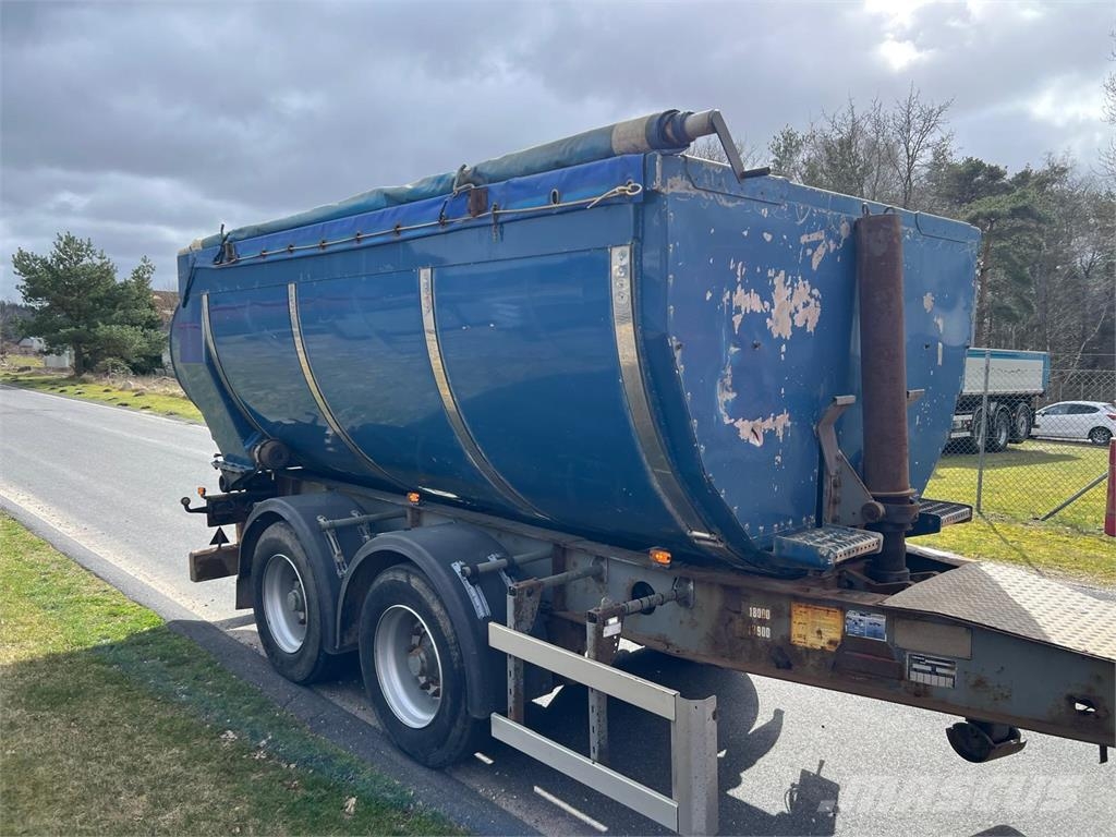 Kel-Berg 18 ton - rundbue alu kasse + Hardox Andere Anhänger