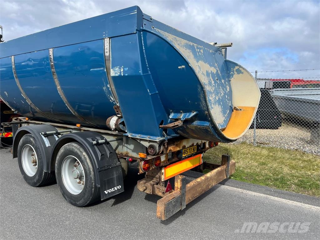 Kel-Berg 18 ton - rundbue alu kasse + Hardox Andere Anhänger