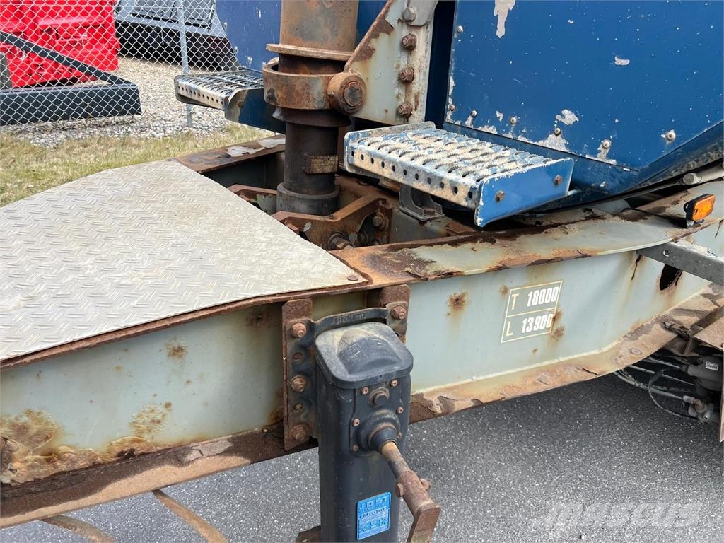 Kel-Berg 18 ton - rundbue alu kasse + Hardox Andere Anhänger