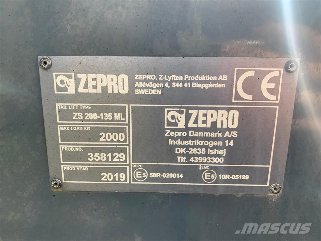 Kel-Berg C920V 20 ton - folde-slæde lift Ρυμούλκες Container