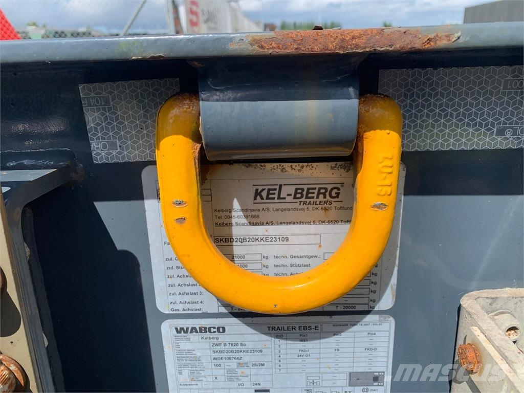 Kel-Berg C920V 20 ton - folde-slæde lift Ρυμούλκες Container