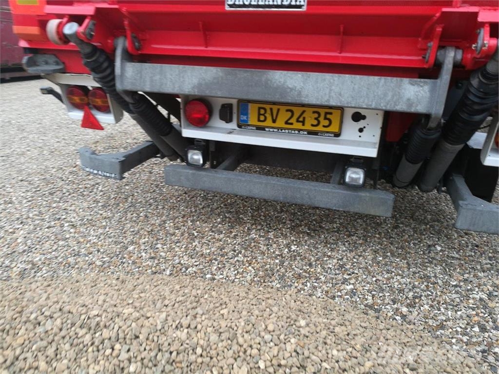 Kel-Berg D100V 13,6 mtr gardin - lodretstående lift Citytrailers