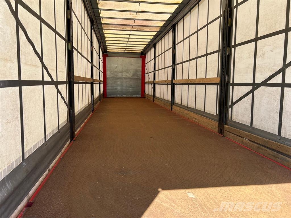 Kel-Berg D100V 13,6 mtr gardin - lodretstående lift Citytrailers