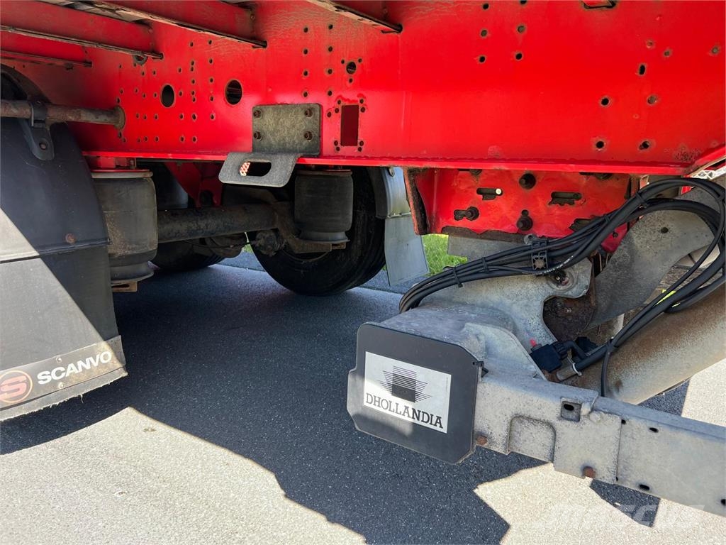Kel-Berg D100V 13,6 mtr gardin - lodretstående lift Citytrailers