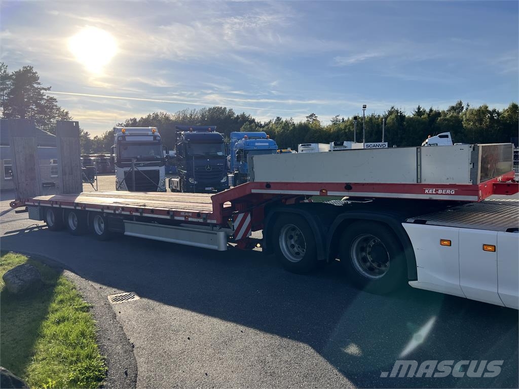 Kel-Berg S300F 13,2 mtr. med ramper Autonkuljetuspuoliperävaunut