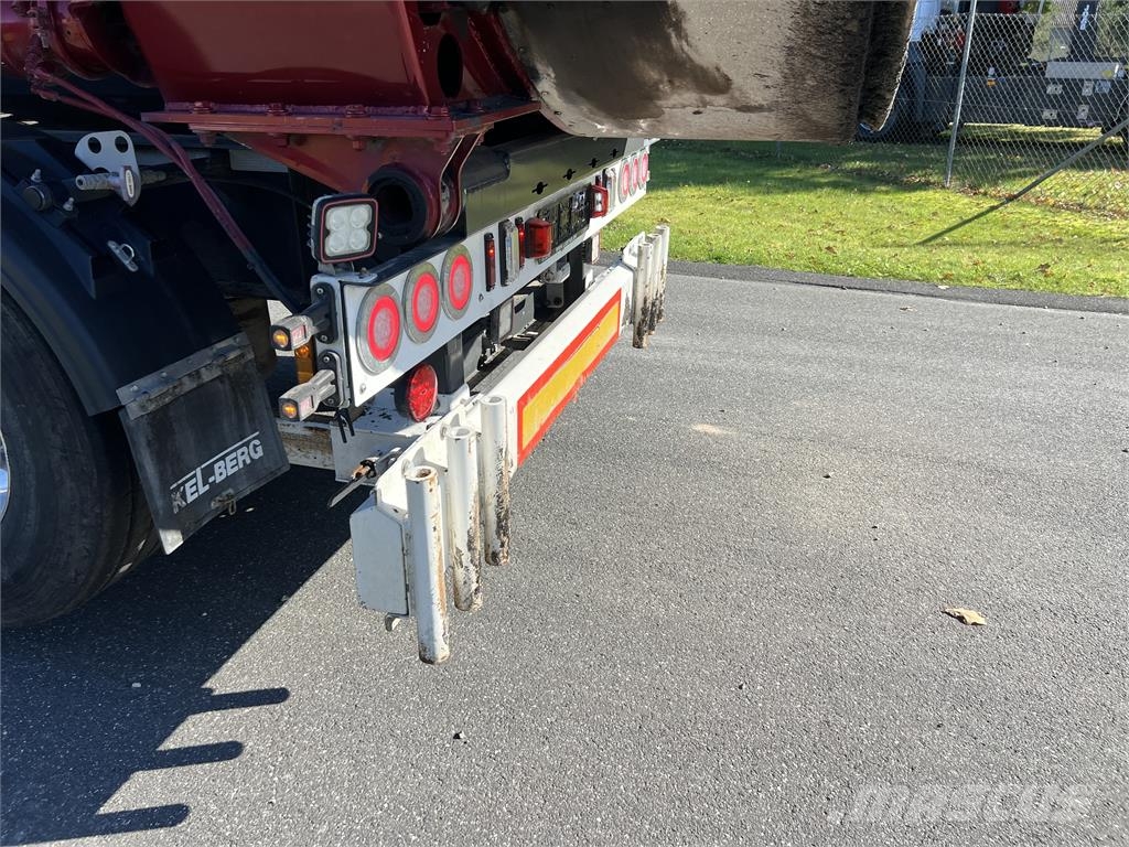 Kel-Berg T850K 5000 mm isoleret rundbue Remorque benne