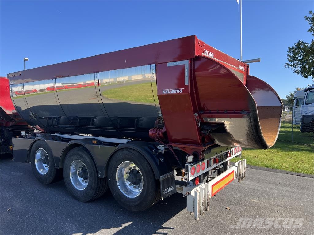 Kel-Berg T850K 5000 mm isoleret rundbue Remorque benne