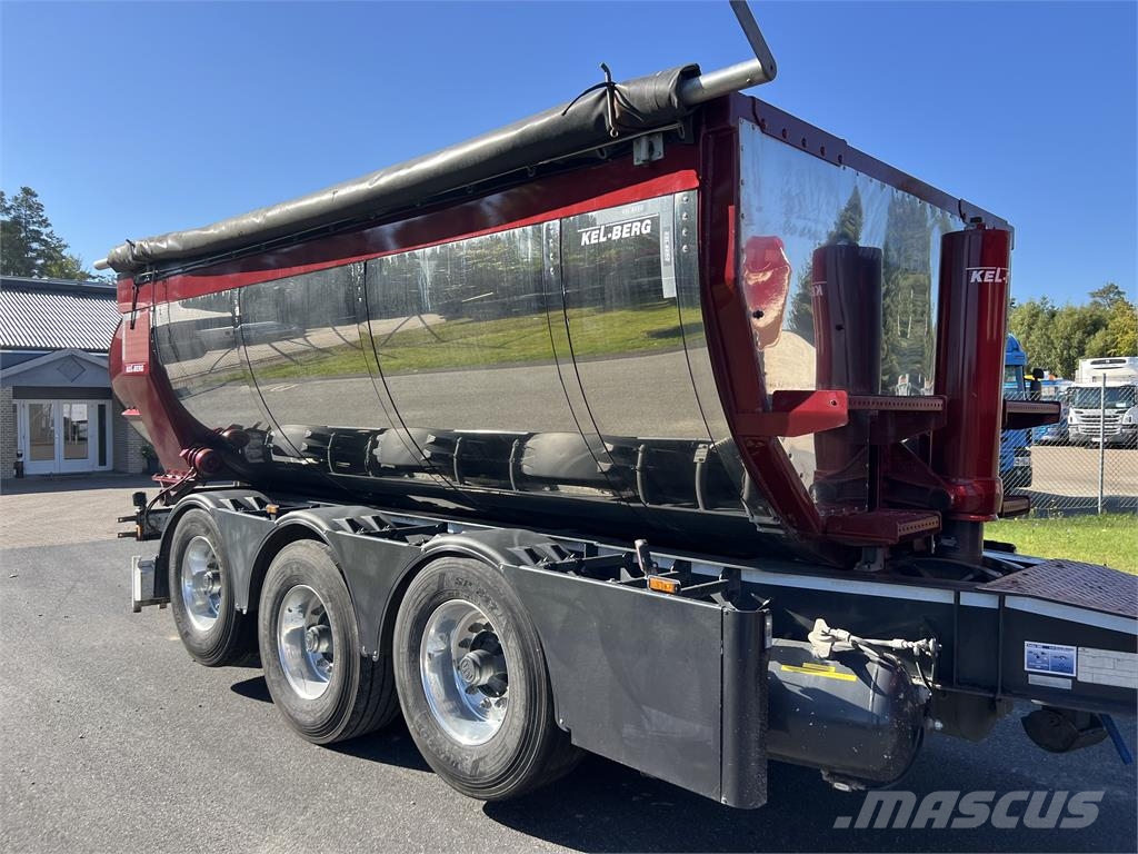 Kel-Berg T850K 5000 mm isoleret rundbue Remorque benne