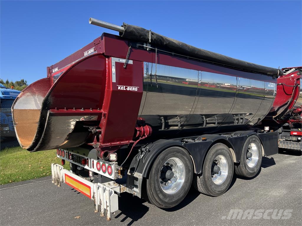 Kel-Berg T850K 5000 mm isoleret rundbue Remorque benne