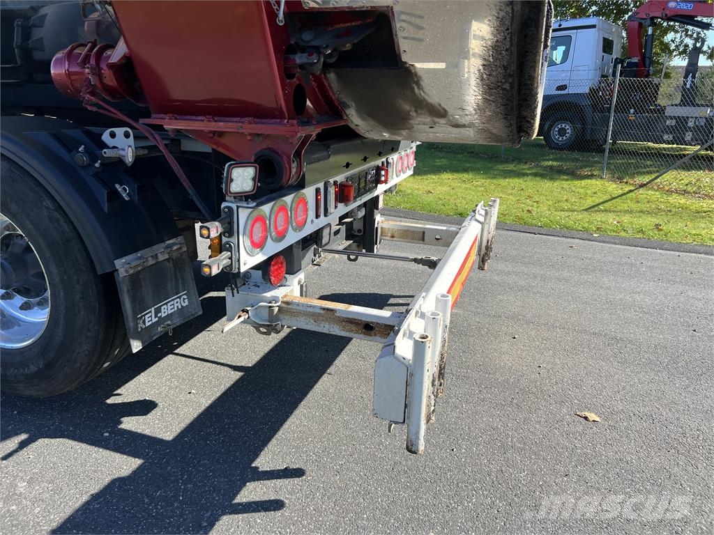 Kel-Berg T850K 5000 mm isoleret rundbue Remorque benne