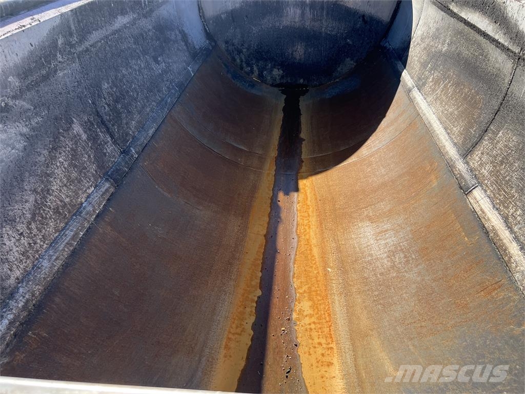 Kel-Berg T850K 5000 mm isoleret rundbue Remorque benne