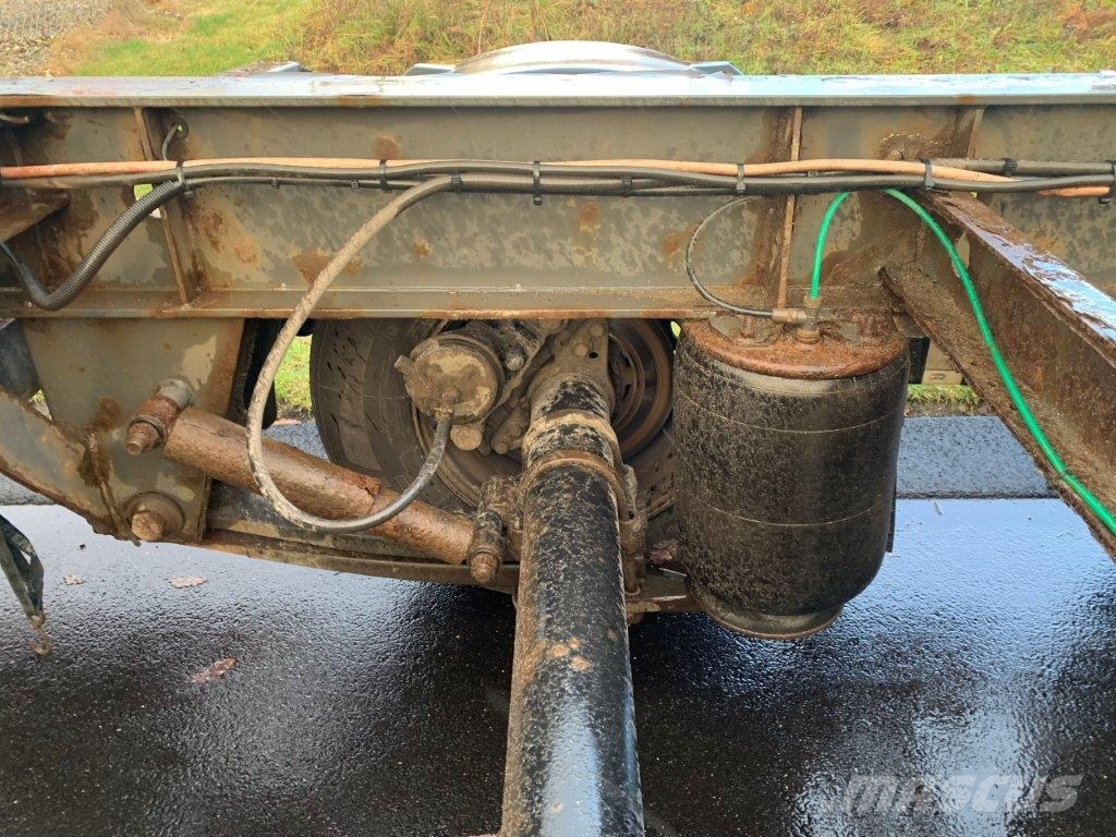 Krone ZZW 18 EL containerlåse - zepro lift Containerframe trailers