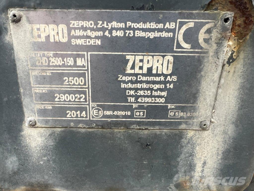 Krone ZZW 18 EL containerlåse - zepro lift Containerframe trailers