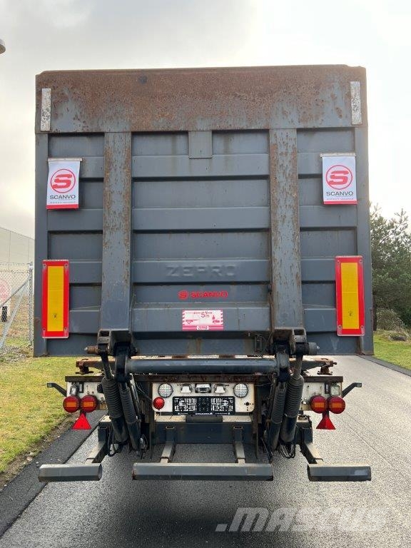 Krone ZZW 18 EL containerlåse - zepro lift Containerframe trailers