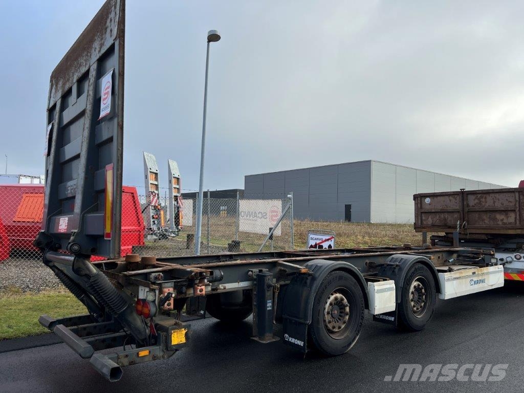 Krone ZZW 18 EL containerlåse - zepro lift Containerframe trailers