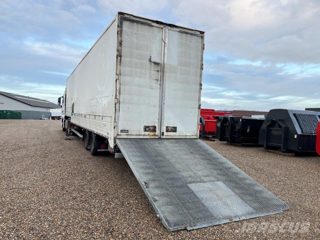 Leci 13,6 mtr. box læsserampe نصف مقطورات ذات هيكل صندوقي