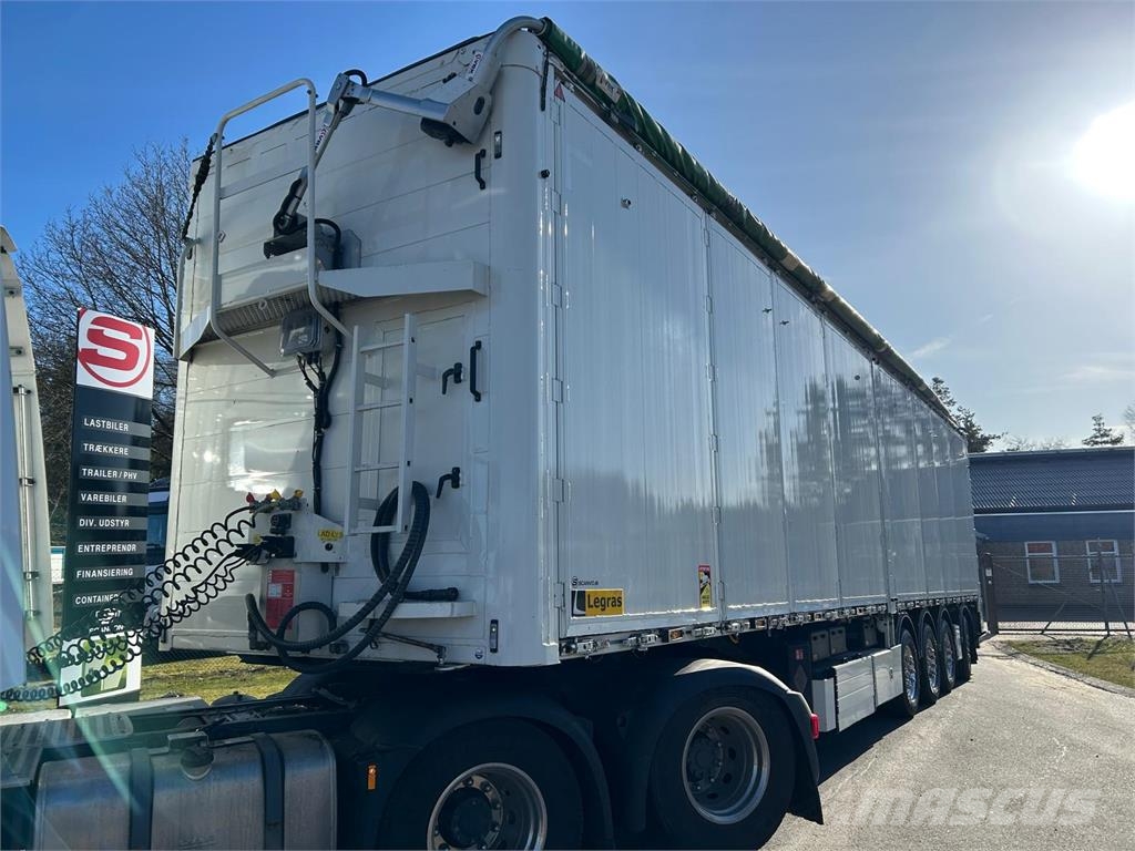 Legras 4 akslet 91 m3 sideåbning + aut presenning Schuifvloeropleggers