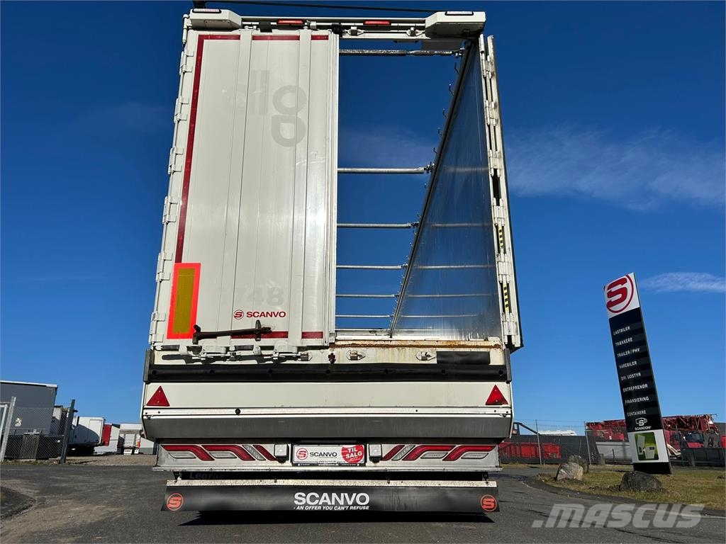 Legras 4 akslet 91 m3 sideåbning + aut presenning Cajas de piso oscilante