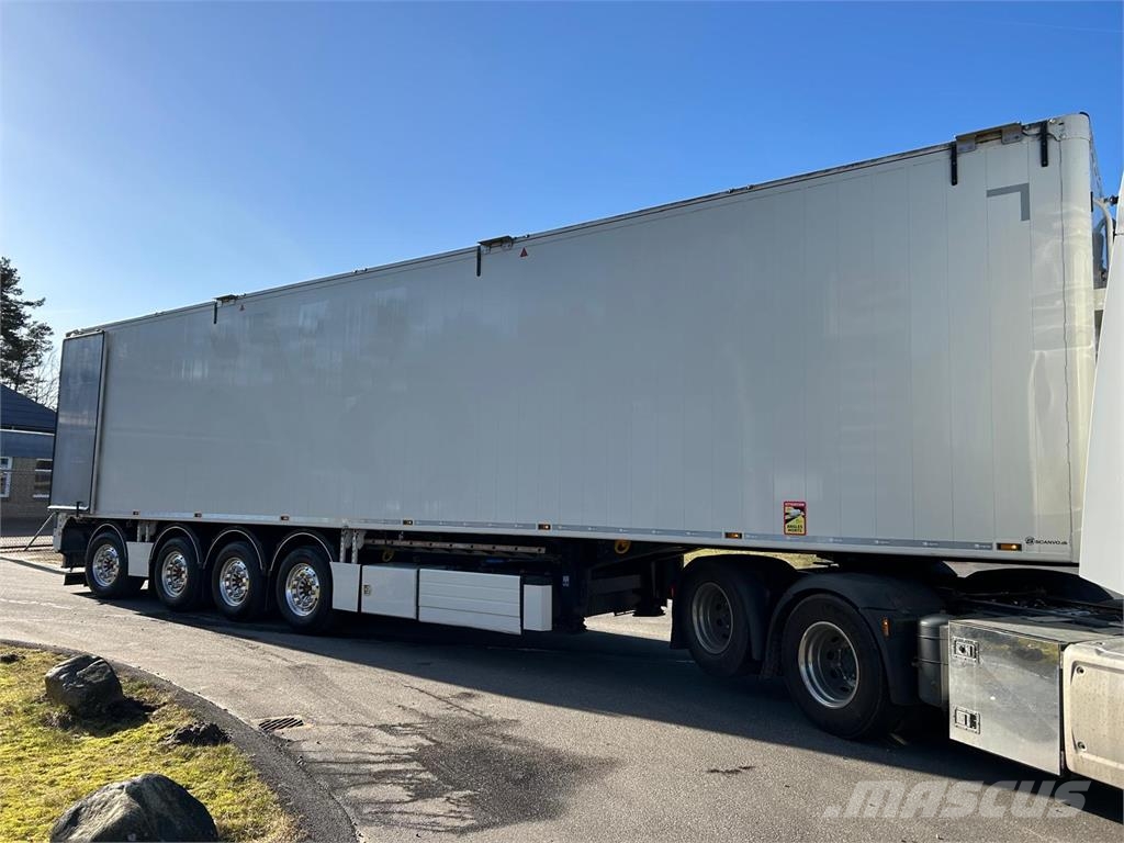 Legras 4 akslet 91 m3 sideåbning + aut presenning Cajas de piso oscilante