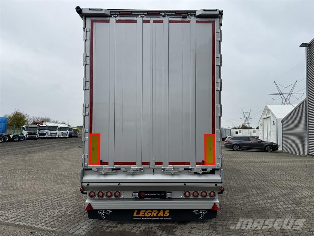 Legras 91,8 m3 - VBK Aut. presenning 自装卸半拖车