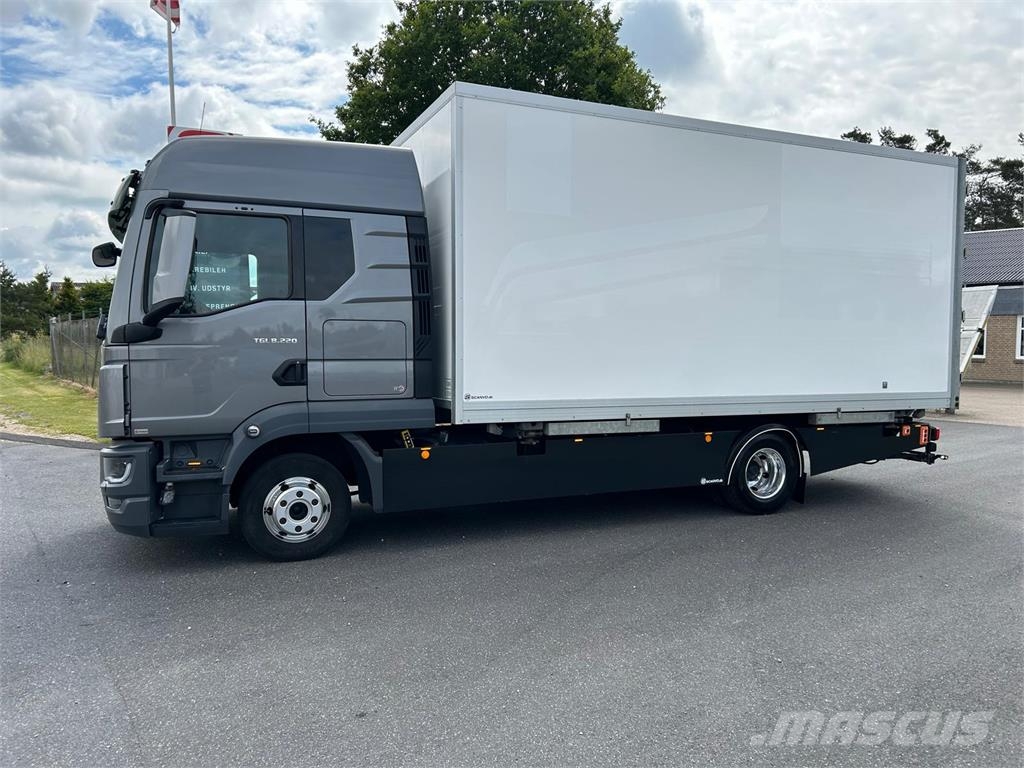 MAN TGL 8-220 4x2 BL incl. 2 stk veksellad Camiones con caja de remolque