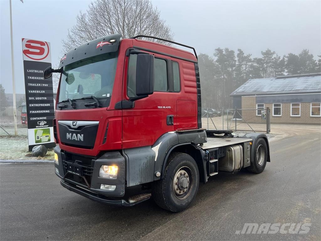 MAN TGS 18-470 4x4 H BLS Cavalos mecânicos