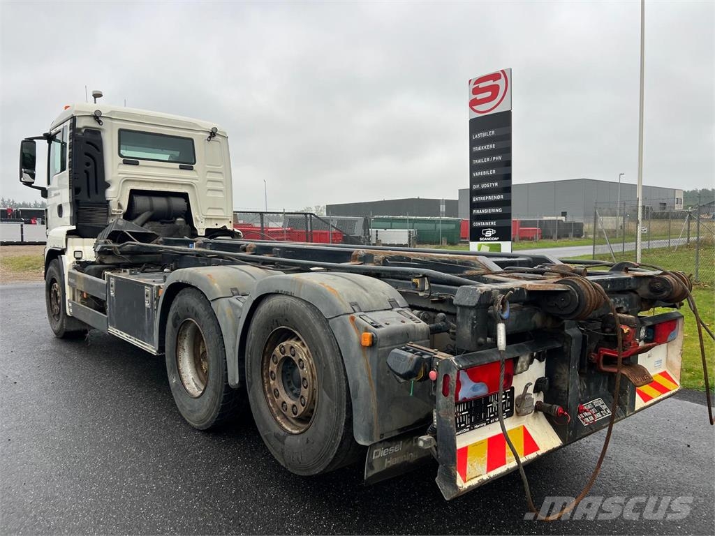 MAN TGS 26-440 BL 6X2-4 Savivarčiai su kabeliniu keltuvu