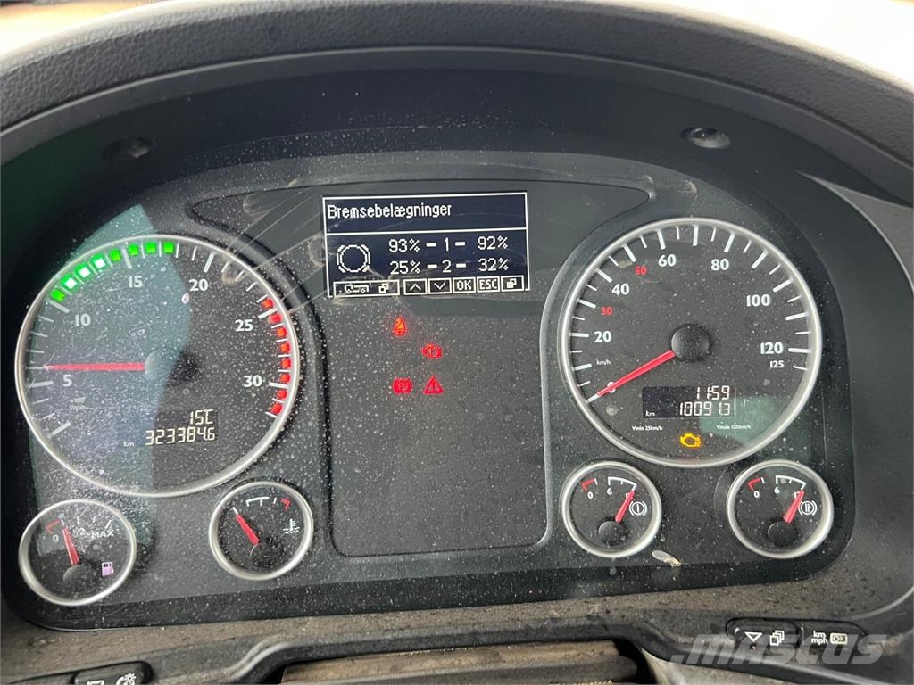 MAN TGS 26-440 BL 6X2-4 Savivarčiai su kabeliniu keltuvu
