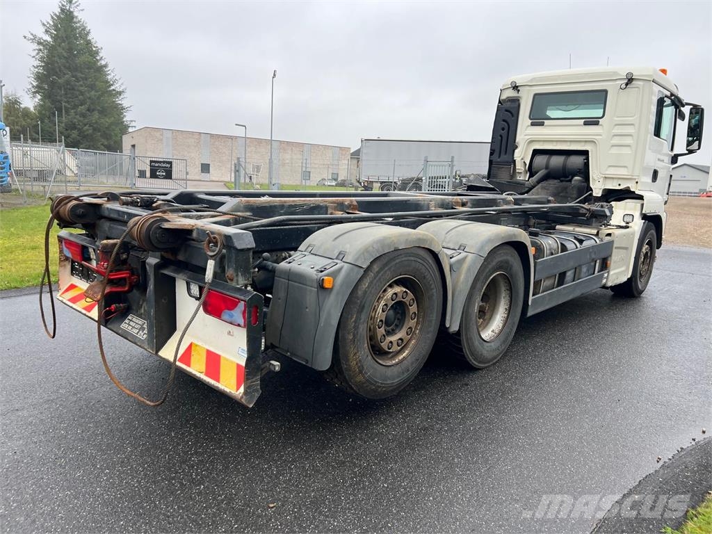 MAN TGS 26-440 BL 6X2-4 Savivarčiai su kabeliniu keltuvu