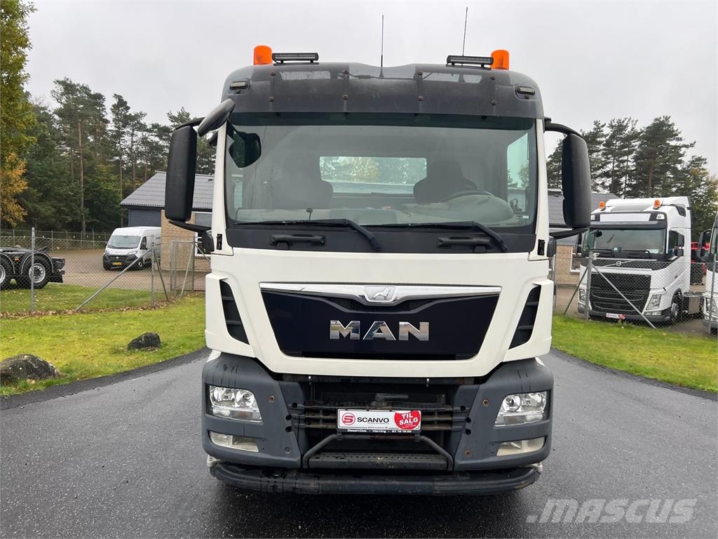 MAN TGS 26-440 BL 6X2-4 Savivarčiai su kabeliniu keltuvu
