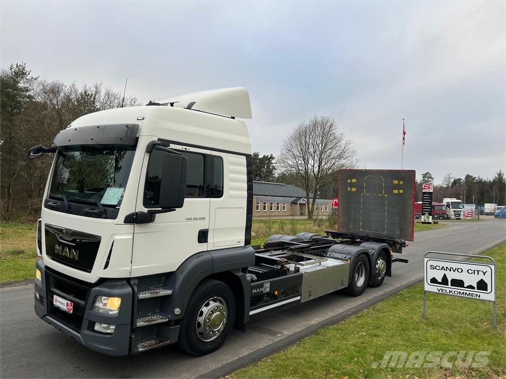 MAN TGS 26-500 6x2-4 LL Camion portacontainer
