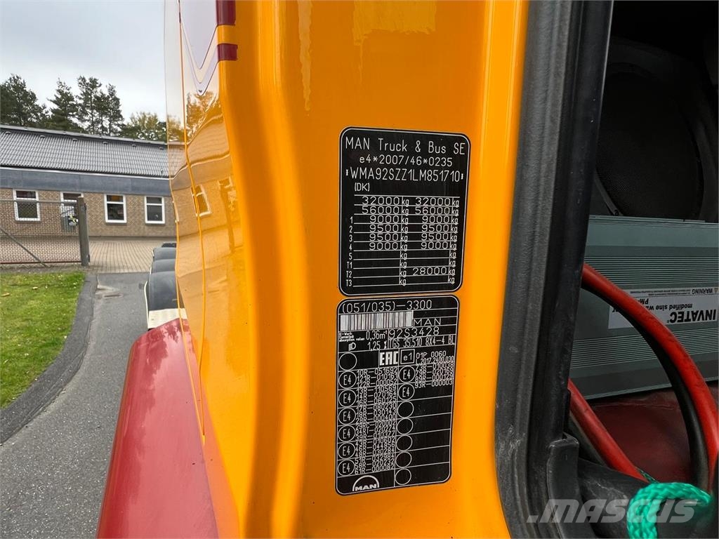MAN TGS 35-510 8x4 BL Multifunkciós teherautók