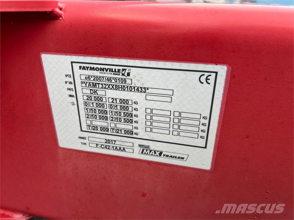 MAX Trailer MAX 300 - 7000 mm + ramper Biltransportsläp