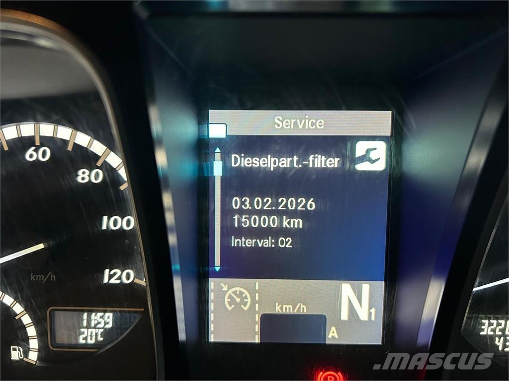 Mercedes-Benz Actros 2530 L 6x2*4 Temperature controlled trucks