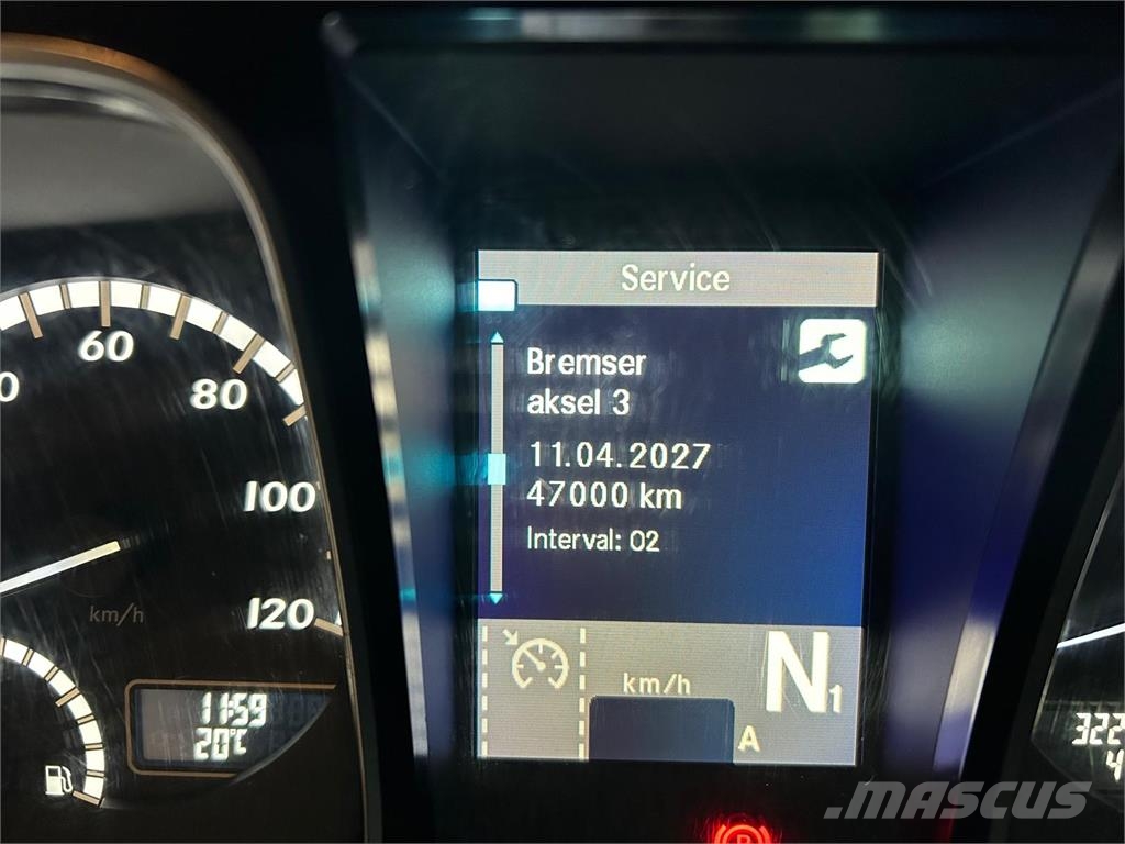 Mercedes-Benz Actros 2530 L 6x2*4 Temperature controlled trucks