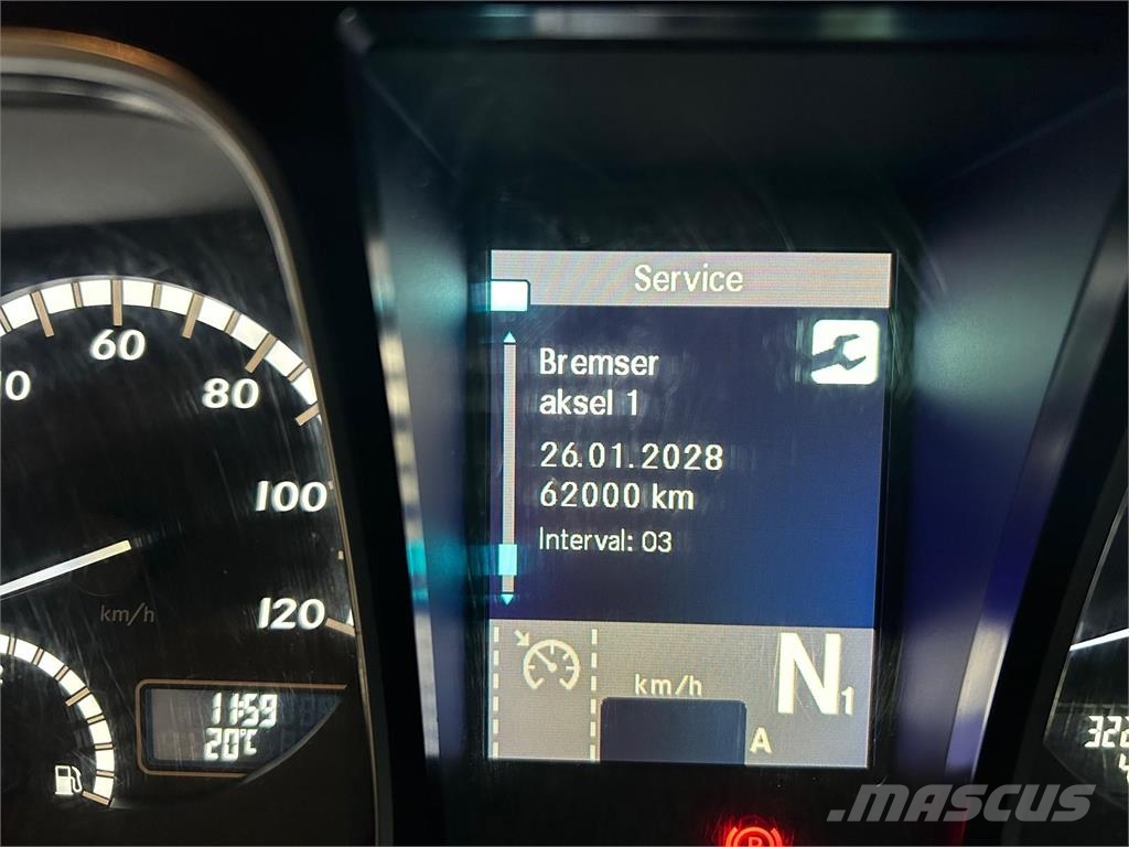 Mercedes-Benz Actros 2530 L 6x2*4 Temperature controlled trucks