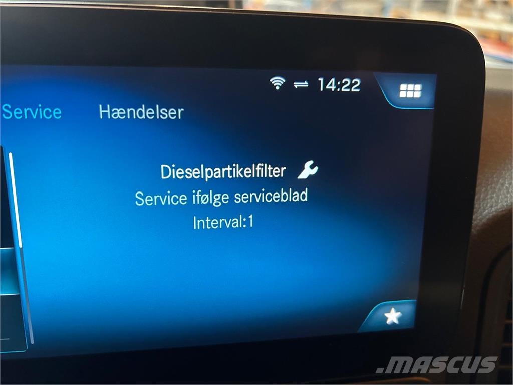 Mercedes-Benz Actros 2545 - HMF 1420K4 Lastväxlare med kabellift