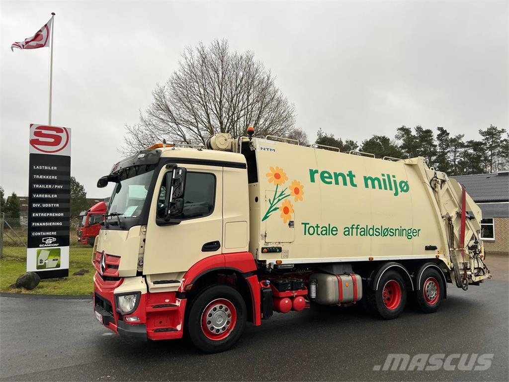 Mercedes-Benz Antos 2530 - NTM Müllwagen