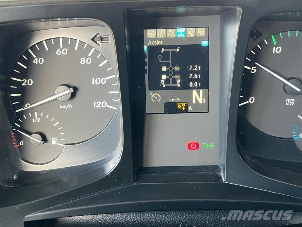 Mercedes-Benz Arocs 3246 LK 8X4 - HMF 3220RCS Kabelløft lastebiler